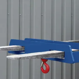 Stier Lasthaken Stahl 2500 kg enzianblau