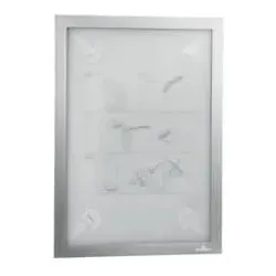 DURABLE Info-Rahmen DURAFRAME® WALLPAPER A4 4843 23 sk silber