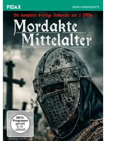 Mordakte Mittelalter / Die komplette 6-teilige Dokureihe über historische Mordfälle (Pidax Doku-Highlights)  [2 DVDs]