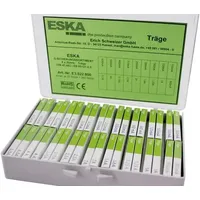 Eska E3522800 Feinsicherung-Sortiment (Ø x L) 5mm x 20mm Träge -T- Inhalt 360 Teile