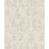 Rasch Textil rasch Tapete 467406 aus der Kollektion Vincenza – Vliestapete mit fein skizzierten Ornamenten in Creme im klassischen Stil – 10,05m x 53cm (L x B)