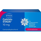 STADA CETIRIZIN STADA 10 mg Filmtabletten 7 St