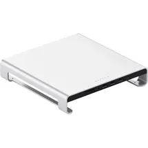 Satechi Aluminum Monitor Stand Hub für iMac silber