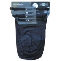 Exped Fold Dry 4er Pack Drybag One Size Black