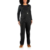 CARHARTT Relaxed Fit Denim Bib Overal black