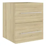 vidaXL Waschbeckenunterschrank Sonoma-Eiche 41x38,5x48cm Holzwerkstoff