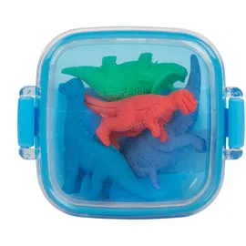 IDENA Radierer Dinosaurier 4 Stück