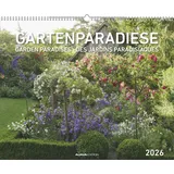 ALPHA EDITION GmbH & Co. KG Gartenparadiese 2026 - Wandkalender 52 x 42,5 cm - Spiralbindung