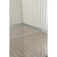 Biohort Bodenplatte für Gerätehaus Neo 1A 157,5 x 157,5 cm Silber