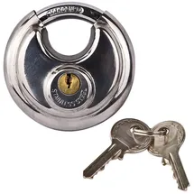 DEMA Diskusschloss Edelstahl D=70 Mm