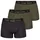 Puma Everyday Boxershorts 3 Einheiten Forest Night S