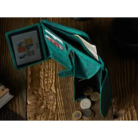 pp paolo peruzzi collection Paolo Peruzzi Geldbörse Damen RFID türkisgrün