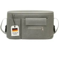 Kinderwagen Organizer Kinderwagentasche Buggy Tasche Getränkehalter Wickeltasche