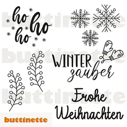 Plotterdatei "Weihnachtsgrüße"