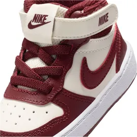 Nike Court Borough Mid 2 Kinder Soft Pearl/Dark Team Red 25