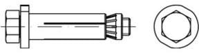 ART 82031 LINDAPTER-Hollo-Bolt A 4 HBST 12-Größe 1 S