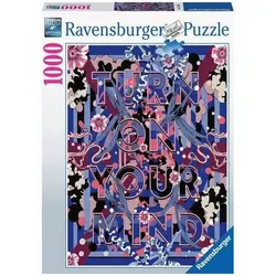 Ravensburger Puzzle Turn on your mind, Puzzleteile bunt