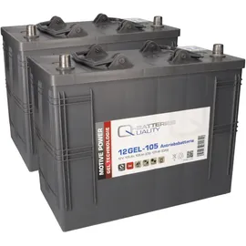 Q-Batteries Akku 24V 105Ah für Reinigungsmaschine Nilfisk BA 531