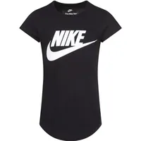 Nike Unisex für Kinder. 36F269 Futura T-shirt schwarz (5años=