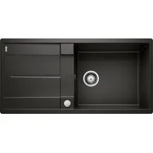 Blanco Metra XL 6 S-F links Flächenbündig schwarz Handbetätigung 990 x 490 mm