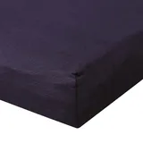 BettwarenShop Jersey Spannbetttuch Ultra-Stretch 180x200 - 200x220 cm | lavendel - lila