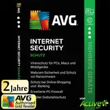 AVG Internet Security 2025 10 Geräte 2 Jahre DE Win Mac Android iOS