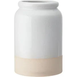 KitchenCraft Utensilienhalter 12 x 12 x 18 cm Farbe Cream