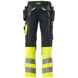 Mascot Hose mit Hängetaschen Hose 82C52 schwarzblau/hi-vis gelb