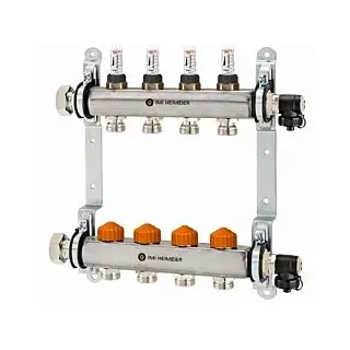 HEIMEIER Imi Heimeier Dynacon Eclipse Heizkreisverteiler 934005800, 5 Heizkreise
