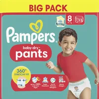 Pampers baby-dry pants Gr.8 (19+kg) Big Pack - 33.0 Stück