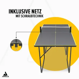Joola Tischtennisplatte Midsize Indoor Grau