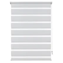 GARDINIA Doppelrollo Easyfix 100 x 150 cm Weiß