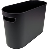Helit Papierkorb 22,0 l schwarz