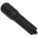 Schwarzer Siebträgergriff für Kaffeemaschine, M10-Gewinde, Praktischer, Sicherer ABS-Kaffeefilter-Siebträgergriff