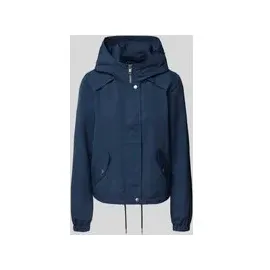 Vero Moda Boxy Fit Parka mit Kapuze Modell 'ZOA', Marine, XS