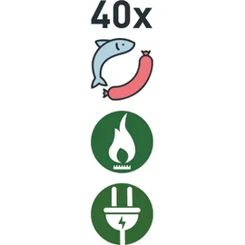 Peetz Alu-Räucherofen 770 mit Tür