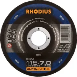 RHODIUS Schruppscheibe KSM 115 x 7,0mm Stahl