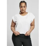 URBAN CLASSICS Ladies Organic Short Tee White S - S