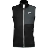 Ortovox Herren Fleece Vest M, black raven