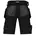 DASSY DASSY® Bionic Multitaschen-Short | schwarz/anthrazitgrau