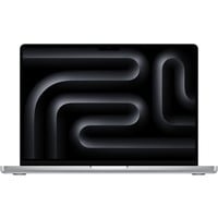 MacBook Pro (14") 2023 CTO, Notebook - silber, M3 Pro 14-Core GPU, MacOS, Amerikanisch, 36 cm (14.2 Zoll) & 120 Hz Display, 1 TB SSD