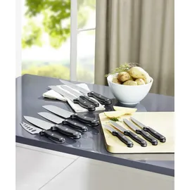 JUSTINUS Frühstücksmesser 11 cm Schwarz