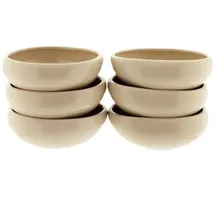 Almina Wave Biscuit 6-tlg. Beige