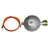 Weber Druckminderer 90 cm orange/silber