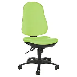 Topstar Bürostuhl Trend SY 10, 9020G05 Stoff grün, Gestell schwarz
