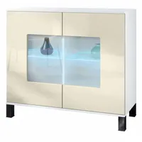 Vladon Kommode, Creme, 92.5x84.5x35 cm, Wohnzimmer, Kommoden & Sideboards,