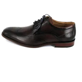 DIGEL Schnürschuh in Braun 45