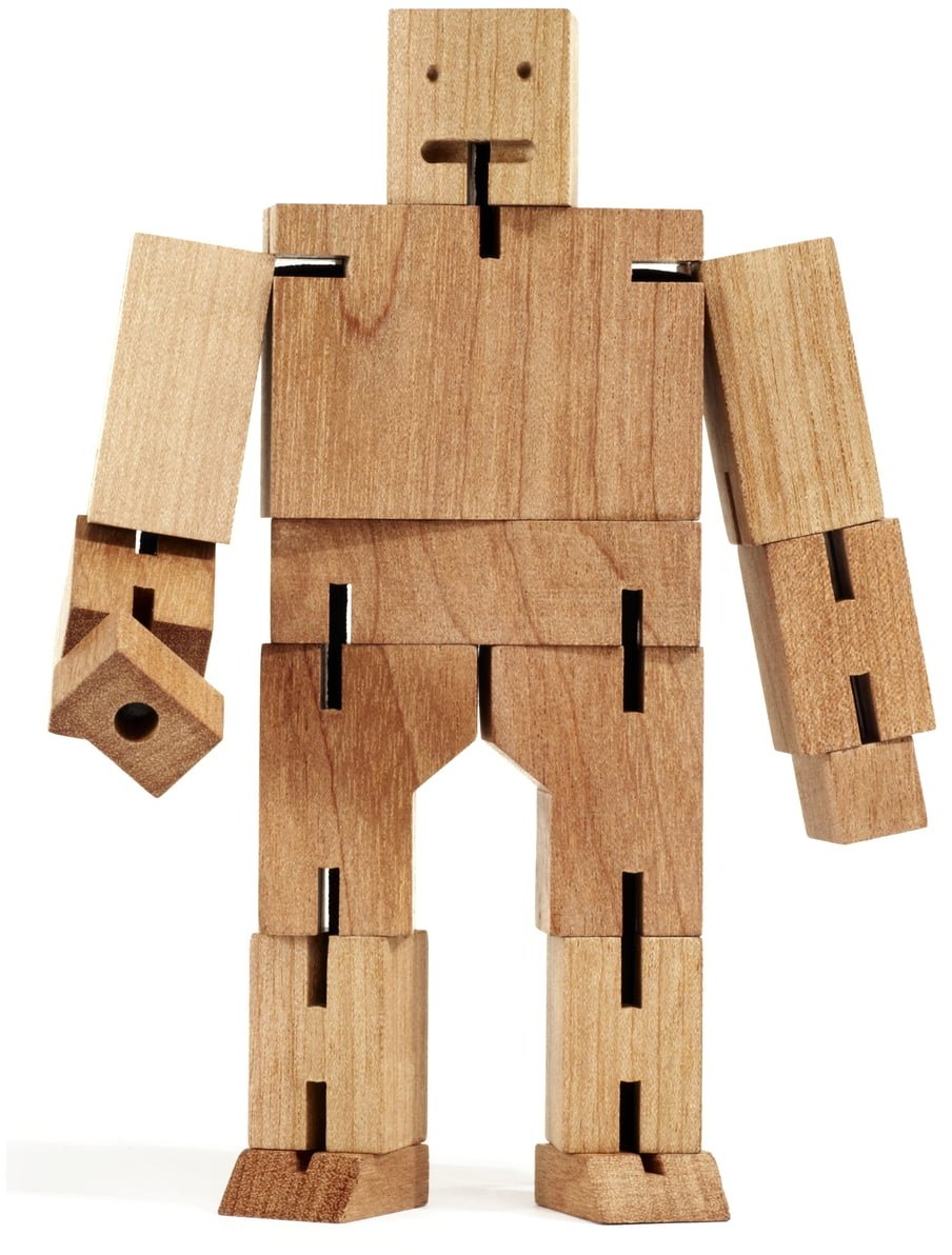 Areaware - Cubebot, medium, natur