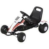 Homcom Go Kart Stahl+