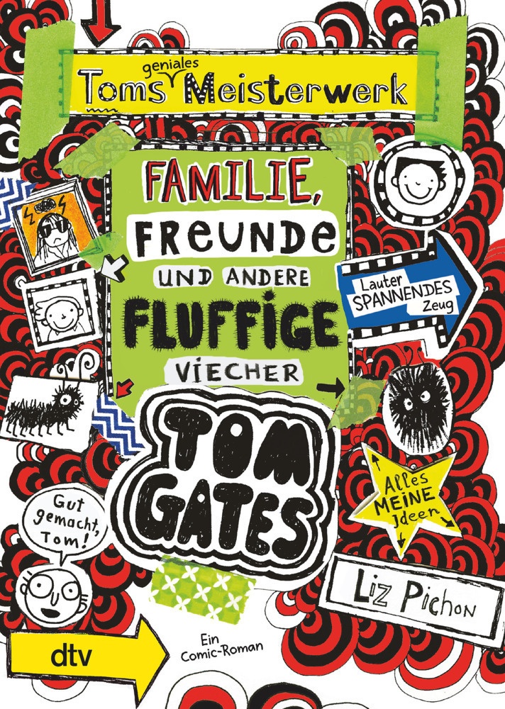 Toms Geniales Meisterwerk (Familie  Freunde Und Andere Fluffige Viecher) / Tom Gates Bd.12 - Liz Pichon  Taschenbuch